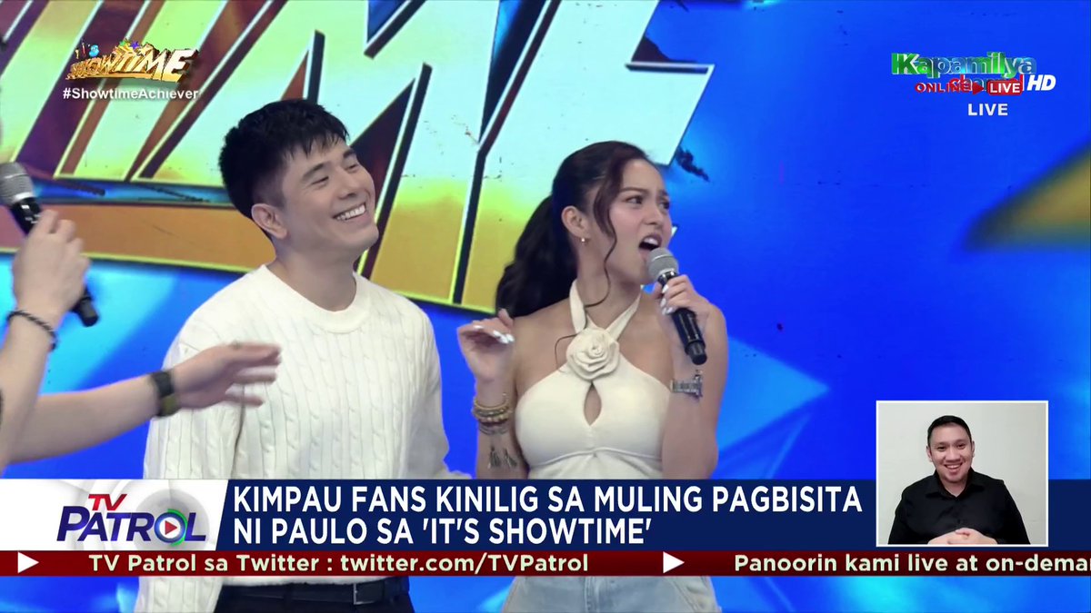 Ayaw paawat sa kilig ng tambalang Paulo Avelino at Kim Chiu. Present si Kim sa premiere ng bagong pelikula ni Paulo habang muli namang bumisita ang aktor sa 'It's Showtime.' Buong ulat: