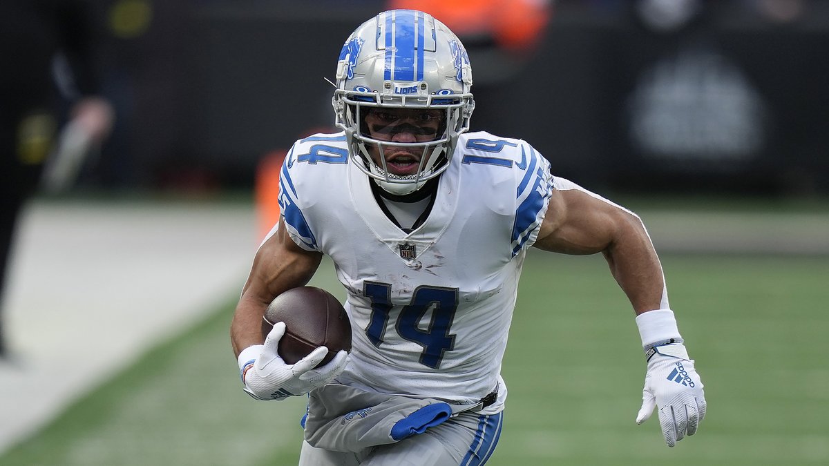.Amon-Ra's been making big plays since Day 1. Now he's one of the highest-paid WRs in the league. 🗣️