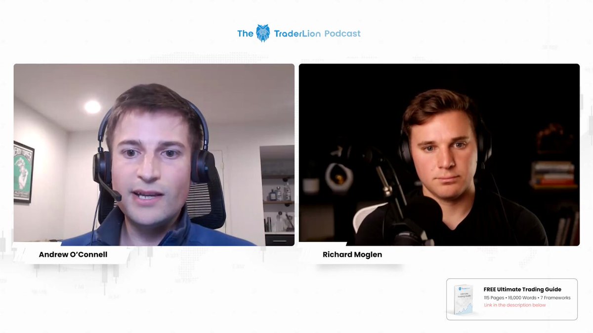 🚨 New Podcast with Andrew O'Connell 🚨 With a 103% return last year, Andrew O'Connell, CFA, FRM finished top 10 during in the US Investing Championship Enhanced Growth Division. This is a great video for traders blending together their own system &amp; style! 👉 👈