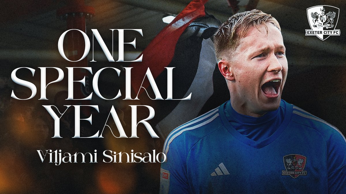 🎥 Viljami Sinisalo: One Special Year ❤️ 🗣️ "It’s been amazing. I look at this place and all I see is happiness." Ahead of Viljami Sinisalo's final appearance we chat about a roller coaster season, dressing room unity and his love for the City fans ⬇️ #ECFC #SemperFidelis