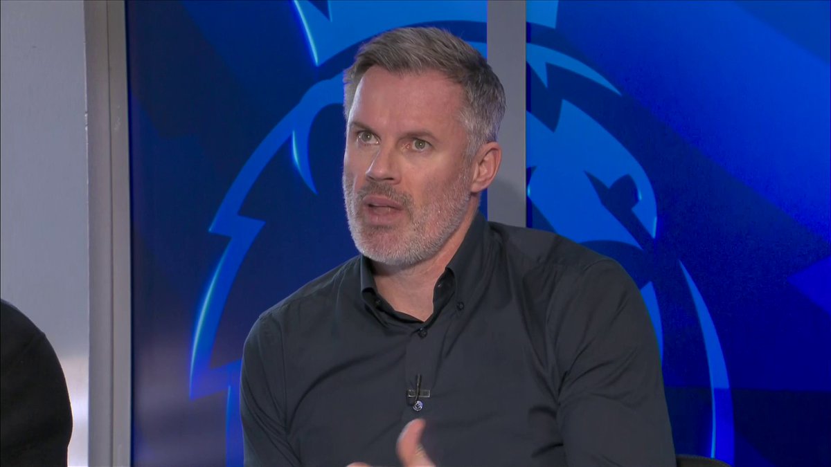 "It's a huge jump" 👀 Jamie Carragher on the possibility of Arne Slot taking over at Liverpool 👇