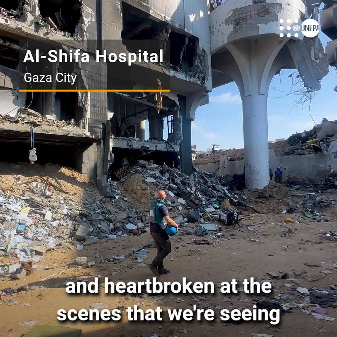 ⚠️ After 200 days of war, the health care system in #Gaza is crippled. Al-Shifa hospital—where mothers and babies once received life-saving care—is in ruins. The only way back from this nightmare is for a #CeasefireNOW: