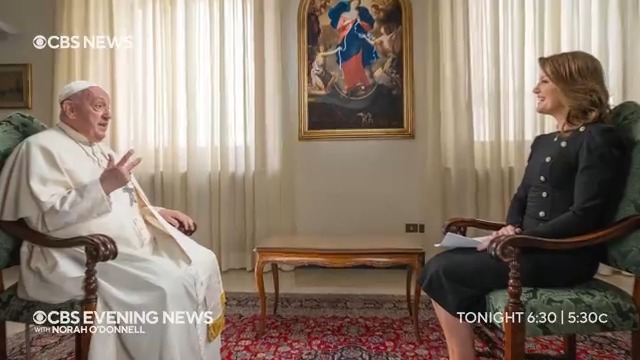 Here's a look at what's coming up on a special edition of the CBS Evening News with Norah O'Donnell 🇺🇸 broadcasting live from Rome at 6:30 p.m. ET.