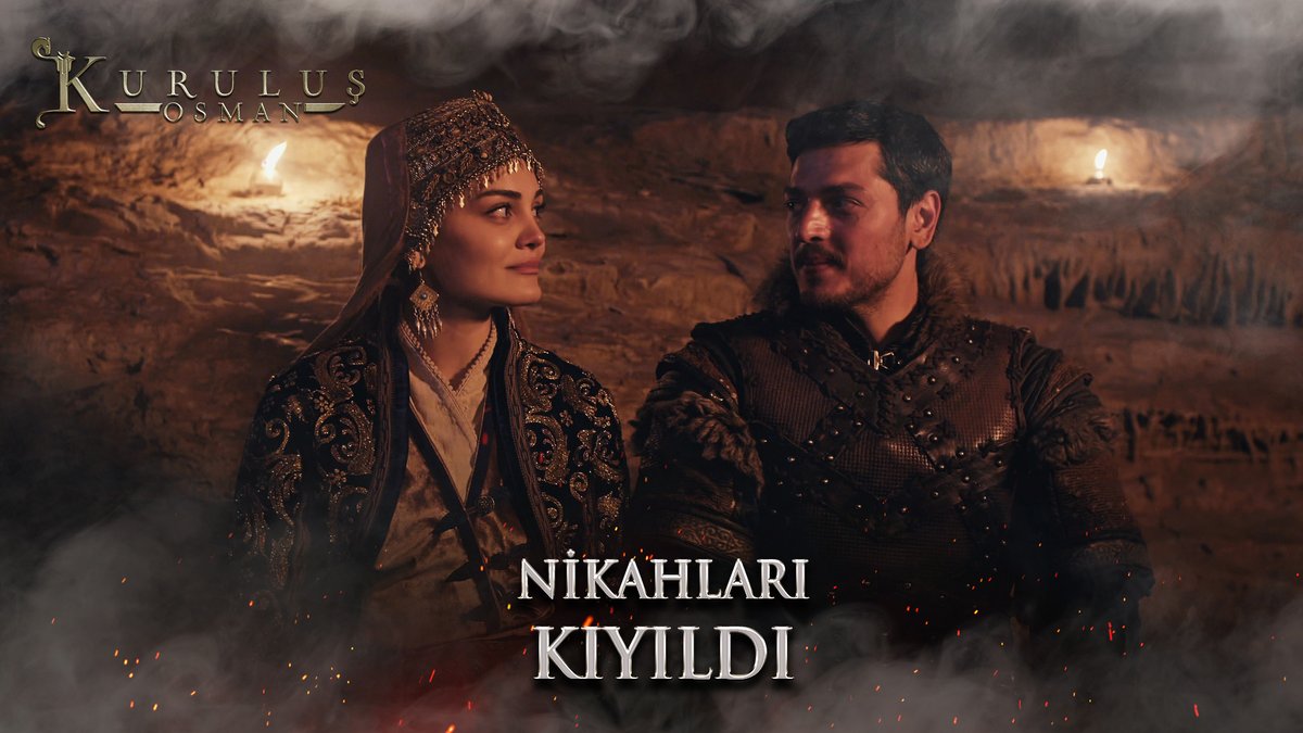Nikahları kıyıldı. Alaeddin Bey ve Gonca Hatun’un sevda cengi mutlu sonla bitti. #KuruluşOsman atv