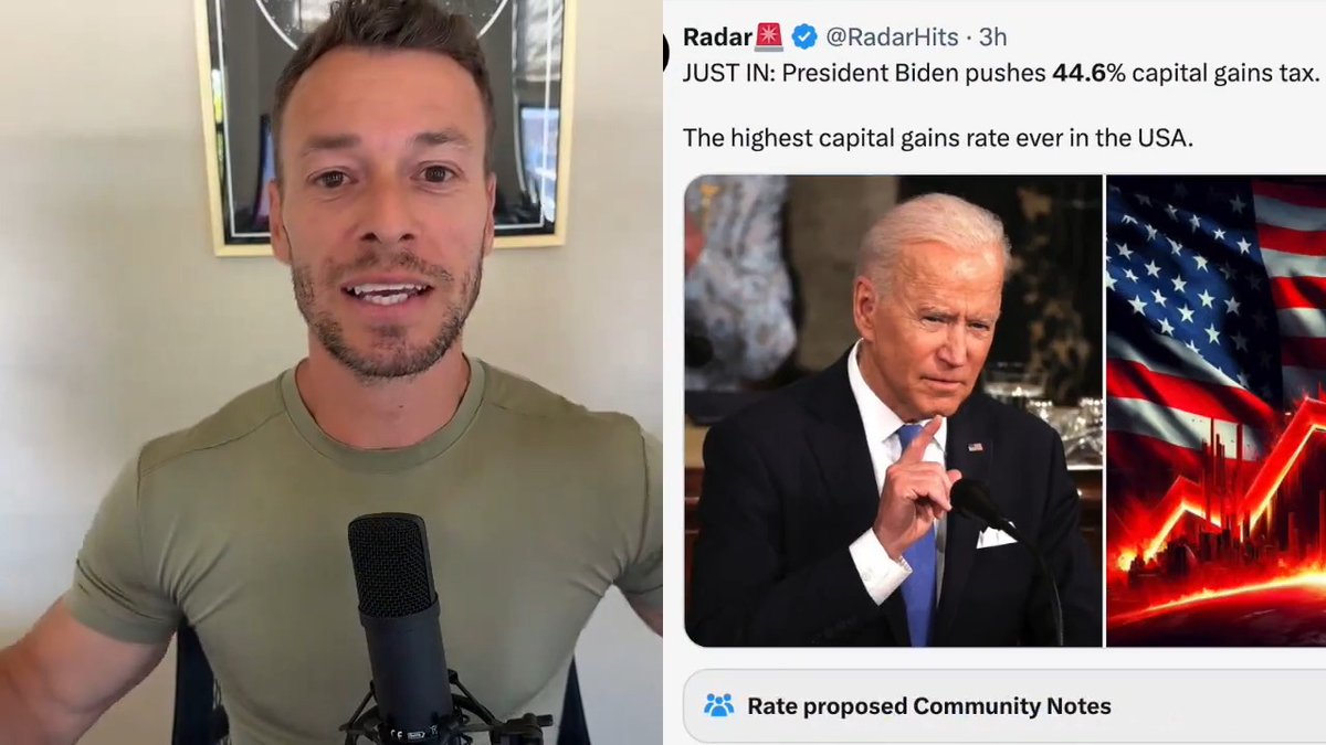 FACT CHECK: President Biden's 44.6% Capital Gains Tax: Conservatives are melting down because of a tax proposal within a tax proposal that wouldn’t go into effect until 2026, if Congress passed it, but what they are forgetting to tell you is that it will only impact 0.1% to 0.2% of the tax-paying public, or in other words the top 1/1000th or the very worst 1/500th of American earners. Conservatives are once again not providing the full context in that the 44.6% tax rate would apply to ONLY those making over $1 MILLION income per year. In other words, the ultra wealthy, who already pay a staggeringly low percentage of their income in taxes will help us pay down our national debt if this proposal ever goes into effect. If you are going to argue about the tax or if it’s fair, I’m fine with that, but at least provide the full context of the proposal