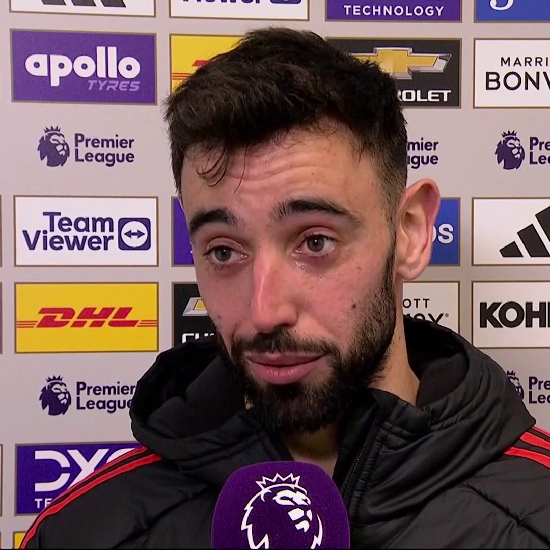 🗣 "We can't be annoyed by the criticism" Bruno Fernandes considers criticism part of the job as a Manchester United player 🔴