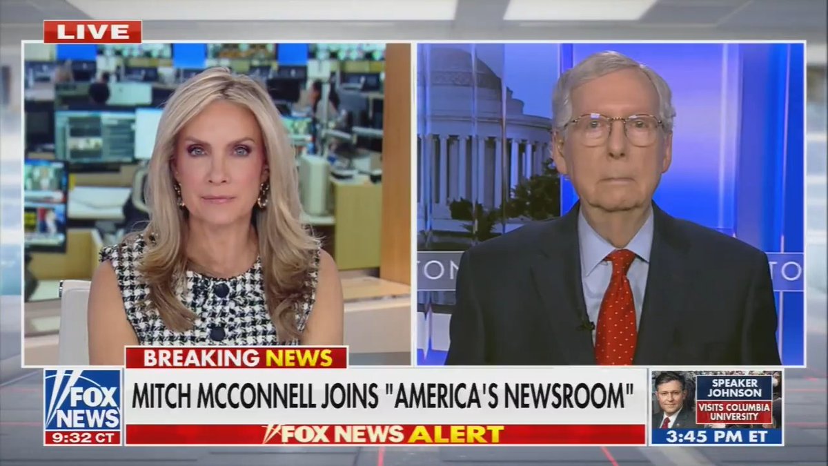 Mitch McConnell says that $61 Billion isn't a lot of money for Americans. That's the problem with our government, they spend our money like it's nothing.