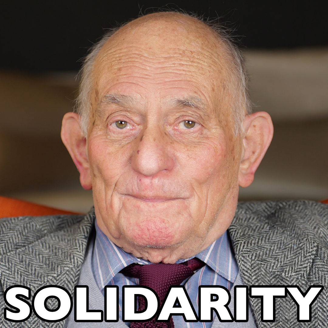 Holocaust Survivor Message to US Campus Protesters: This survivor of the Holocaust is against Genocide in Gaza & conflating Jewishness with Zionism, which does nothing but increase antisemitism. Your protests are so persistent, large and global that eventually the Western leadership, which are trying to deny what’s going on, will be forced to face up to it. There is a historic responsibility towards injustice, genocide and fascism. Thank you for being brave and on the right side of history. Stephen Kapos