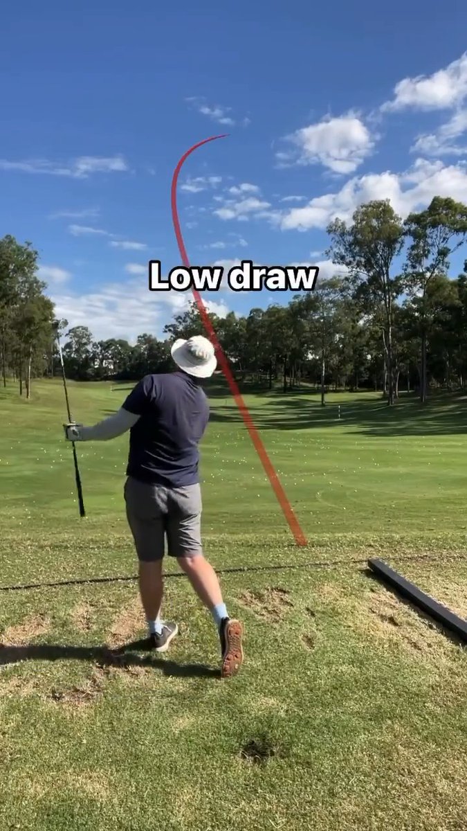 ELITE shot-shaping. 🔥 (📹: Instagram/ fairway_papi)