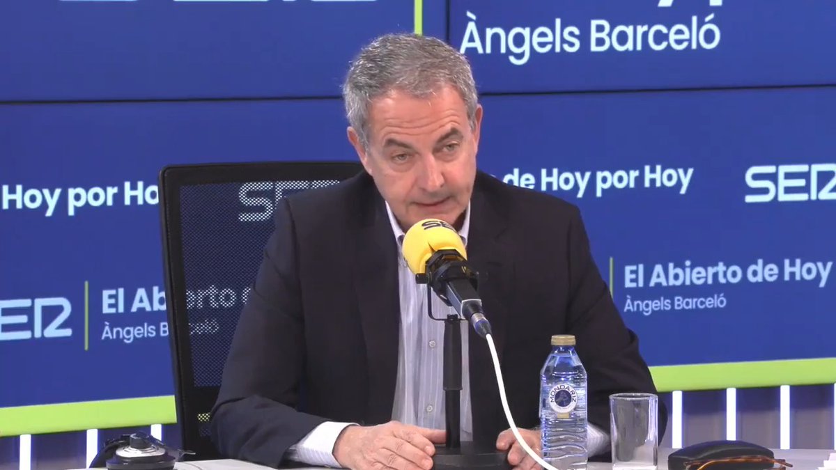 🎙️ José Luis Rodríguez Zapatero manda un mensaje a Sánchez: "Claro que vale la pena, Pedro"