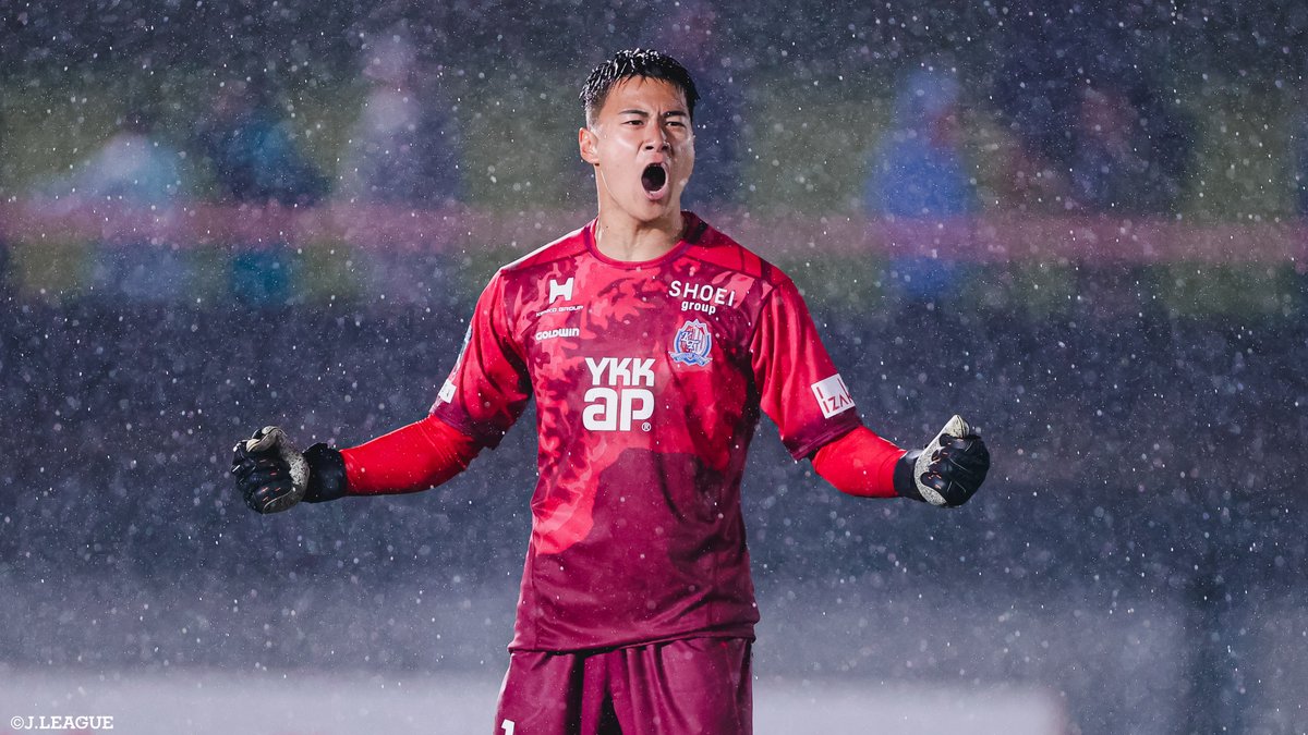 120分間を無失点、PK戦でも大活躍！👏 カターレ富山を2戦連続の下剋上に導いたGK #田川知樹 ✨ 田川 知樹 カターレ富山 #ルヴァンカップ
