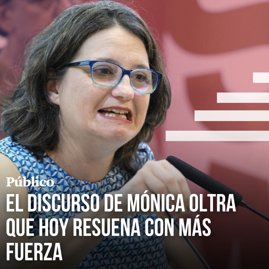 👉 El vídeo de Mónica Oltra que hay que recordar tras la carta de Pedro Sánchez