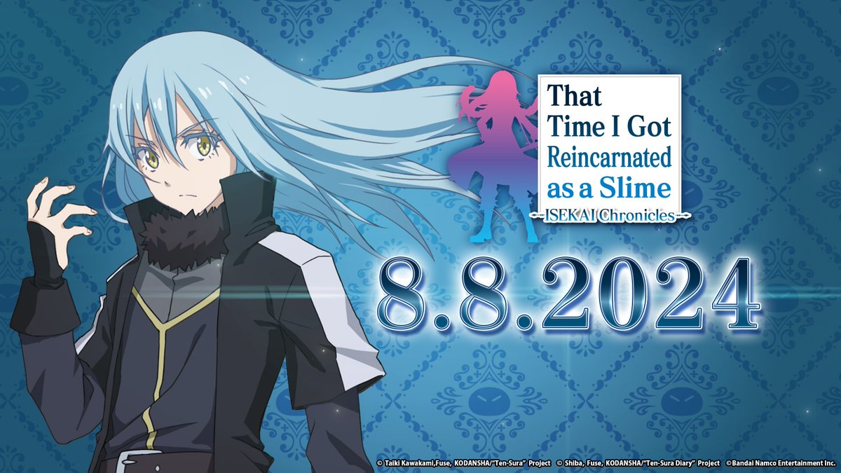 SLIME's first action RPG is now coming to consoles! That Time I Got Reincarnated as a Slime ISEKAI Chronicle will be available on 8 Aug. Spin a new tale of the Jura Tempest Federation together with all your favourite characters from the animated series!