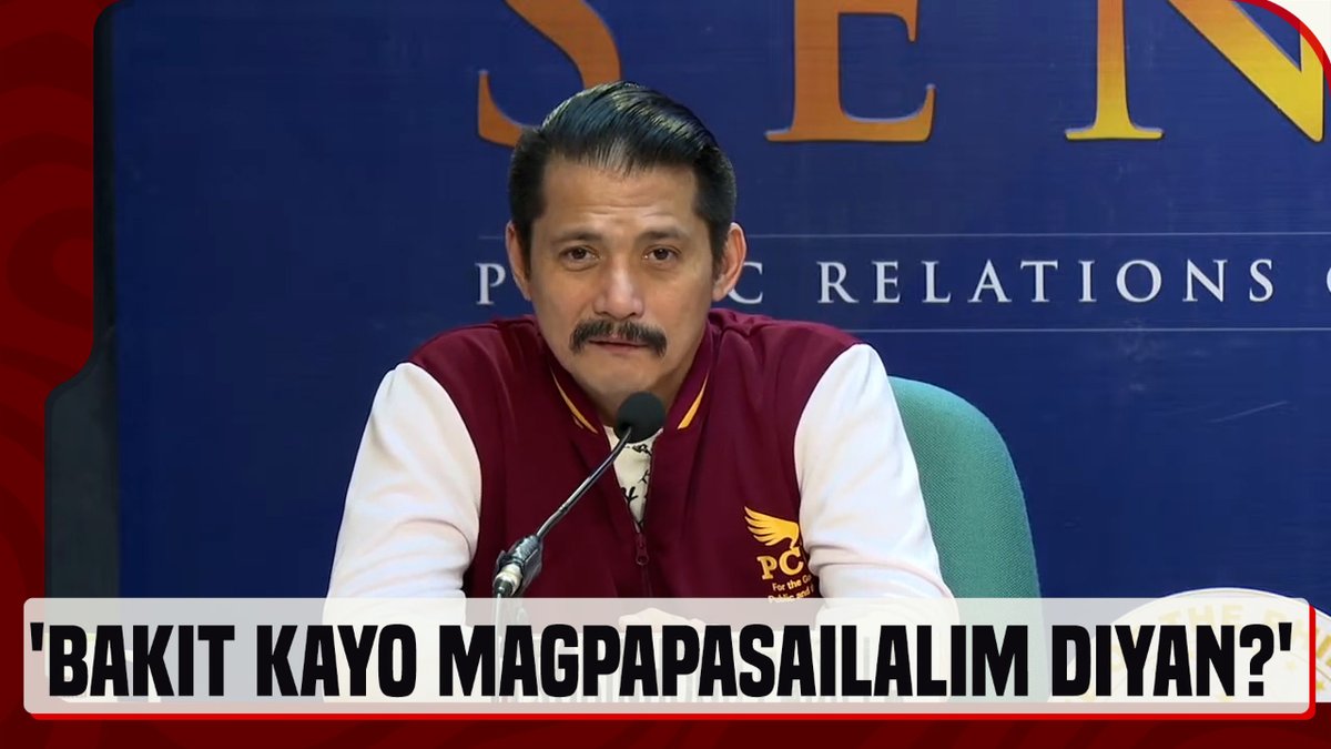 Pinuna ni Sen. Robin Padilla ang mga pulis na kinakausap na umano ng International Criminal Court #ICC kaugnay sa kanilang pagkakadawit sa crimes against humanity case laban kay dating pangulong Rodrigo Duterte. #News5