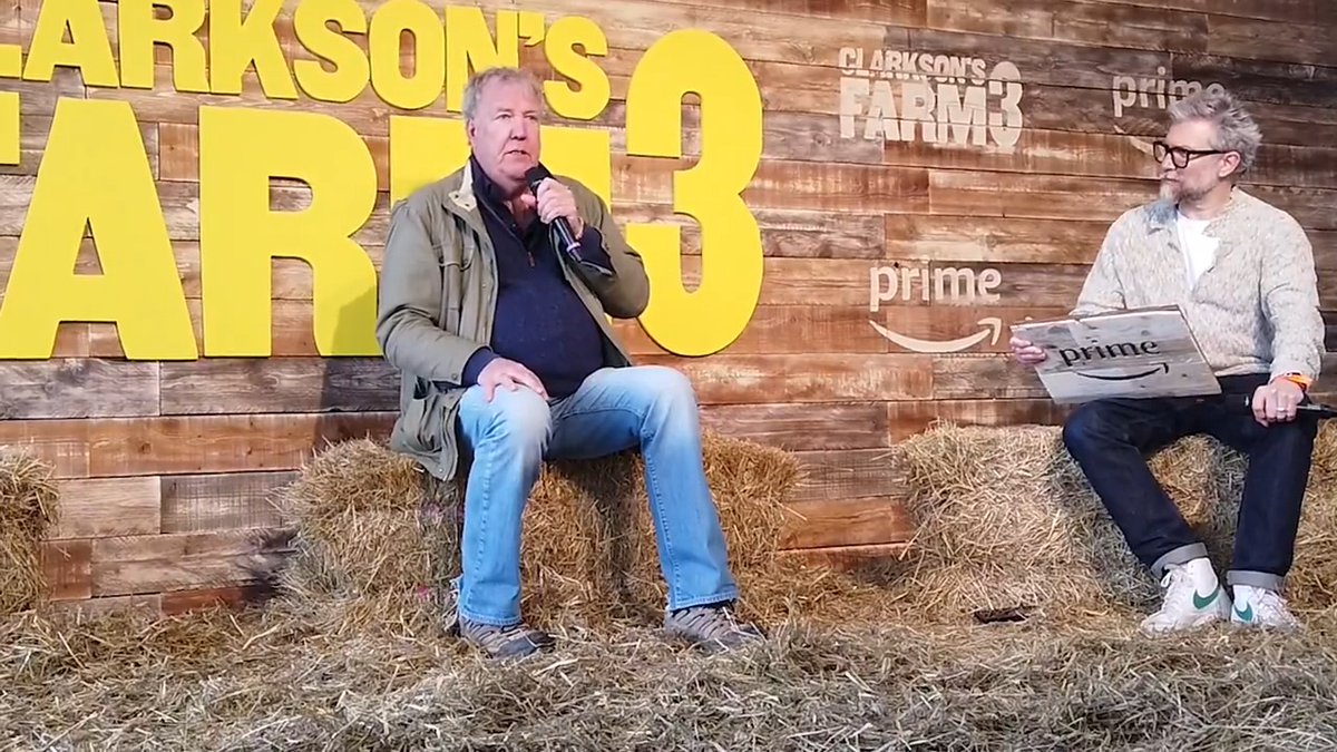 🗣️ Jeremy Clarkson: "Farming is getting to the point where it's too risky." READ MORE: