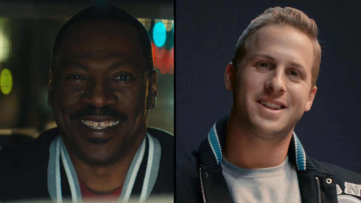 When Jared Goff moved from LA to Detroit there was only one man who could show him the ropes: Axel Foley.