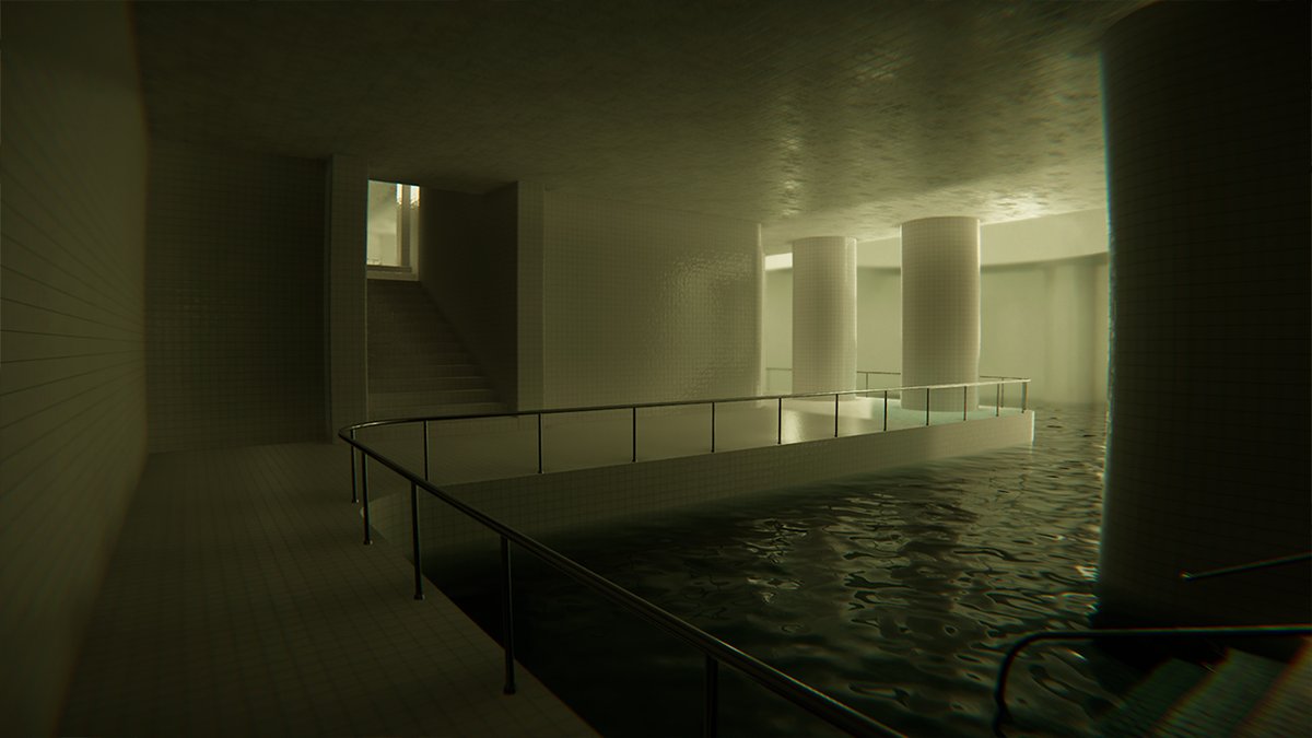 In this game, there is no UI, no dialogue, and no music. Good luck not getting creeped out! Pools is coming to PC via Steam on April 26, 2024.