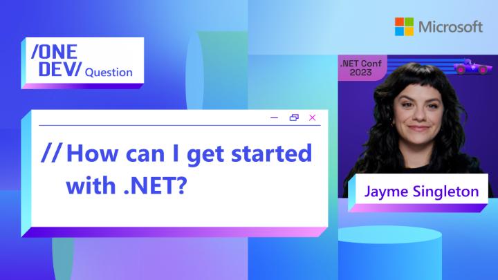 Just getting started with .NET? Jayme Singleton, Jayme Singleton | she/her, outlines all the great new videos we've created to help you on your learning journey. Check them out: #OneDevQuestion #dotNET
