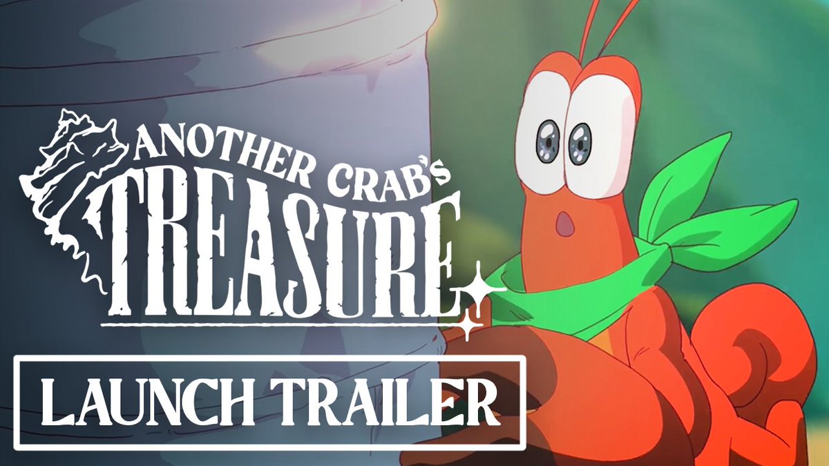 🦀 ANOTHER CRAB'S TREASURE IS OUT NOW 🦀 The world's crabbiest soulslike is available now on Steam, Nintendo Switch, Game Pass and PS5‼️ We did it folks 🥹 Time for crab.