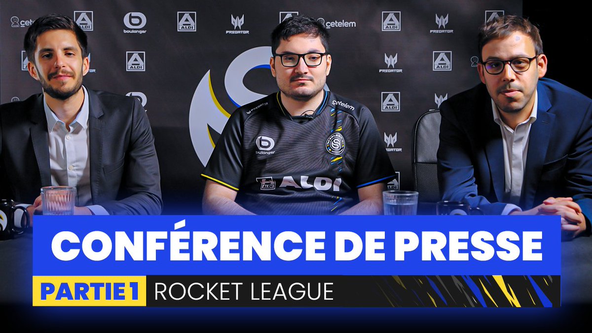 Conférence de presse : Rocket League Départ de Rysfox, retour d'Aztral chez Solary.