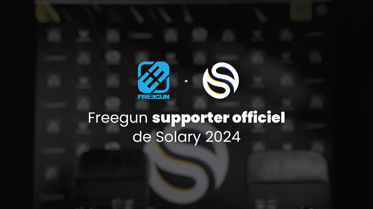 Conférence de presse : Nouveau Sponsor Arrivée de FREEGUN chez Solary comme Supporter Officiel pour 2024. #SLYWIN