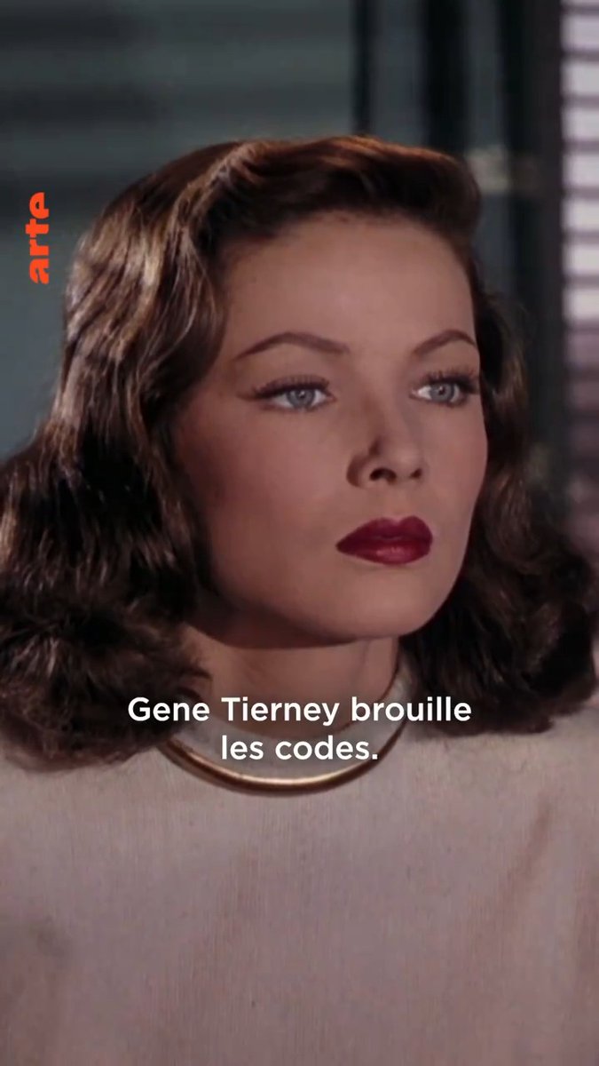 On vous présente Gene Tierney, l'actrice préférée de nos réalisateurs préférés ✨
