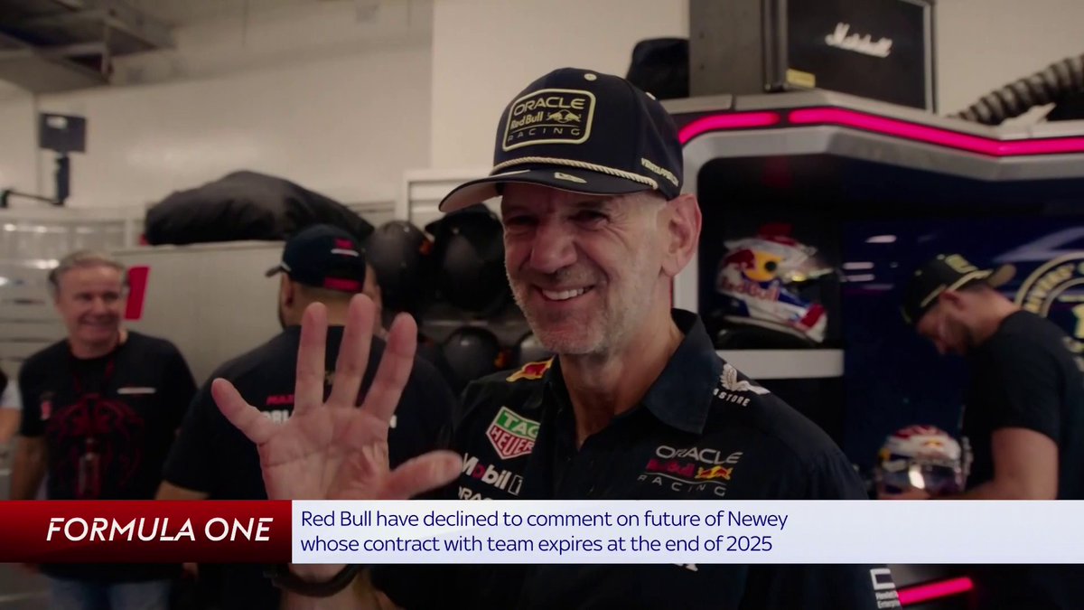 Adrian Newey hasn't officially resigned from Red Bull, but has informally communicated his desire to depart from the team, Sky Sports News understands 😮💭