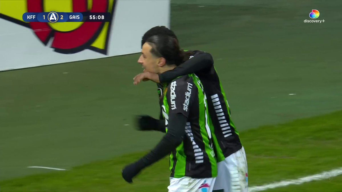 Amin Boudri med sitt första allsvenska mål och vilket mål! 🎯 GAIS tar ledningen med 2-1 borta mot Kalmar FF. 📲 Se matchen på