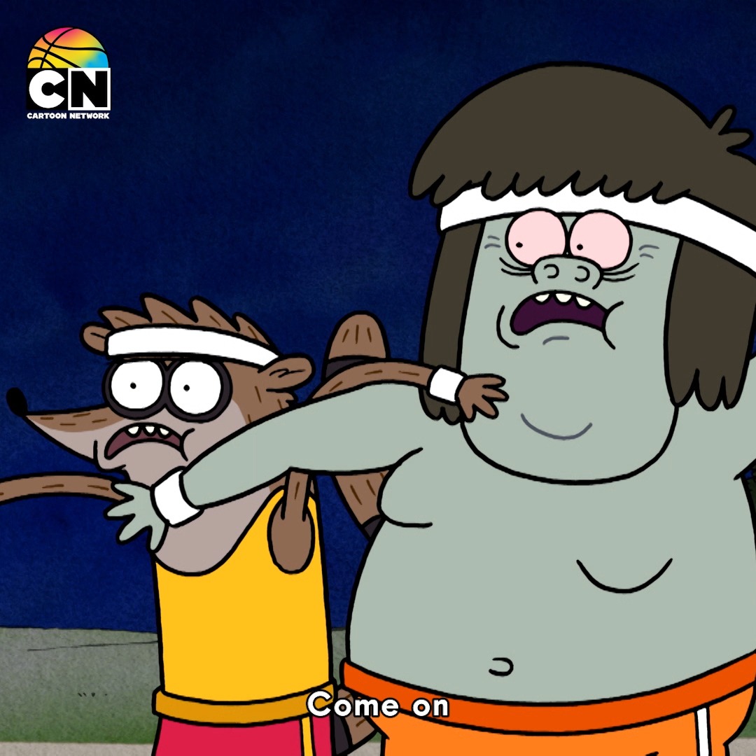 It's about to get serious 🏀💪 Don’t miss the NBA Playoffs presented by Google Pixel! Coverage continues on NBAonTNT. NBA #CartoonNetwork #TNT #NBA #Basketball #NBABasketball #RegularShow