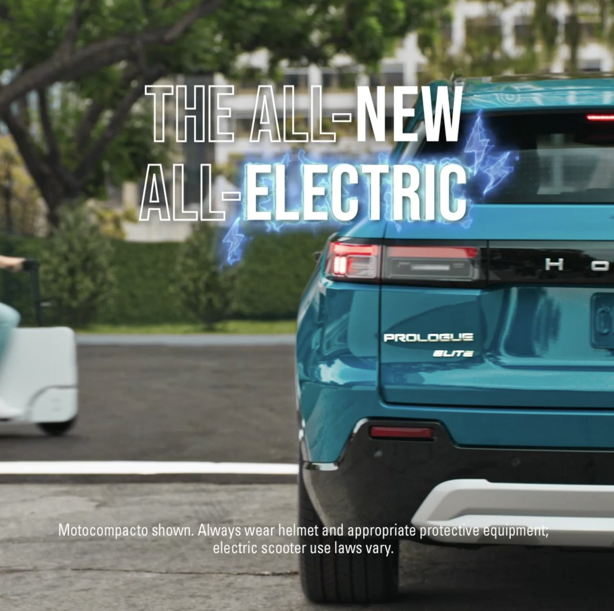 The all-new #HondaPrologue SUV has class-leading passenger space, intuitive tech, and an elevated design. It’s everything you’d expect from a Honda, now electric. On sale now.