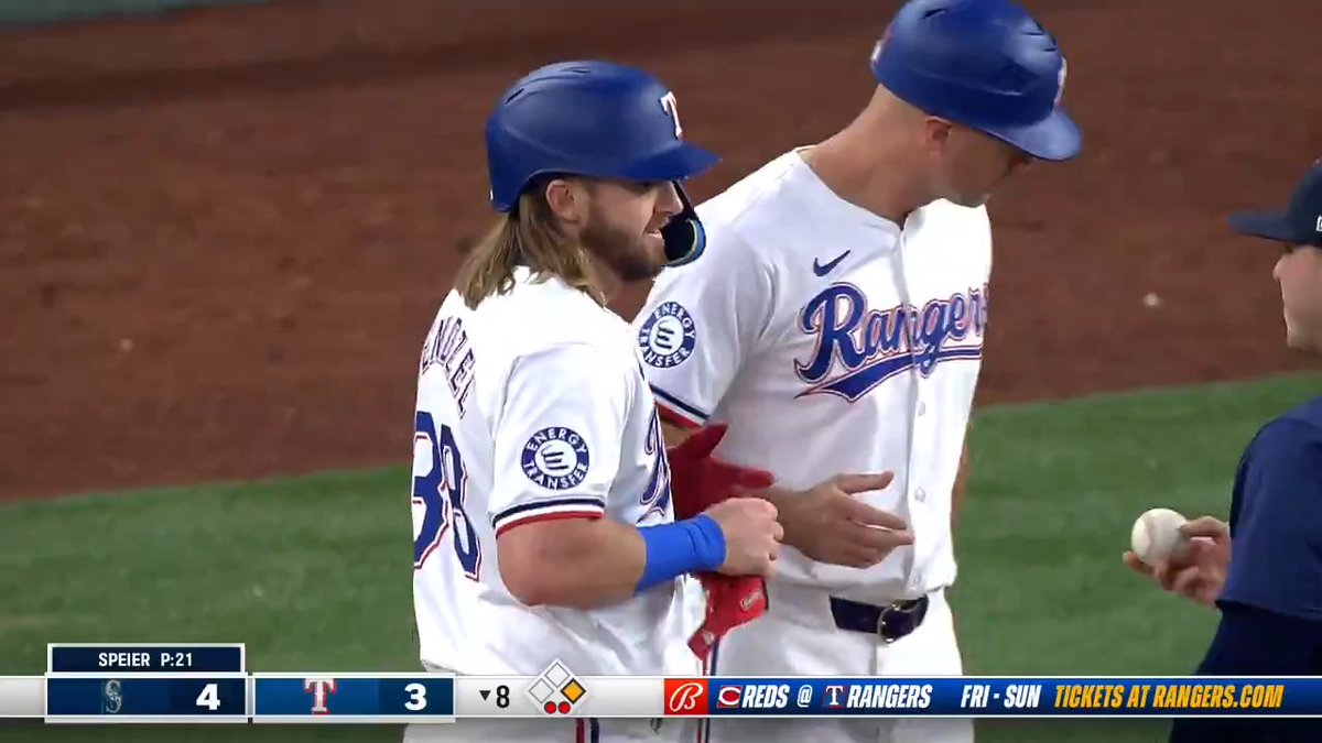 First MLB hit for Davis Wendzel!