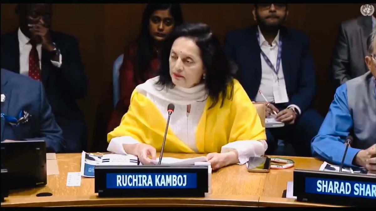 "...India Stack, a pioneering force in building digital public infrastructure, has revolutionized everyday transactions. Within 6 years, 🇮🇳 achieved an 80% financial inclusion rate, a feat that would have taken decades without such digital infrastructure" - PR today at UN