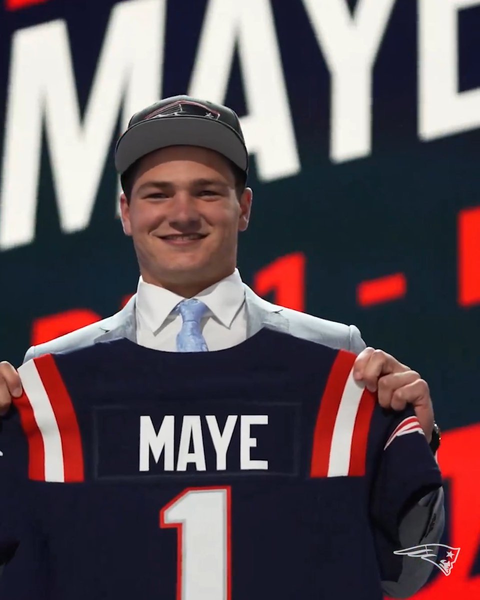 The moment 🤩 Drake Maye | #PatsDraft