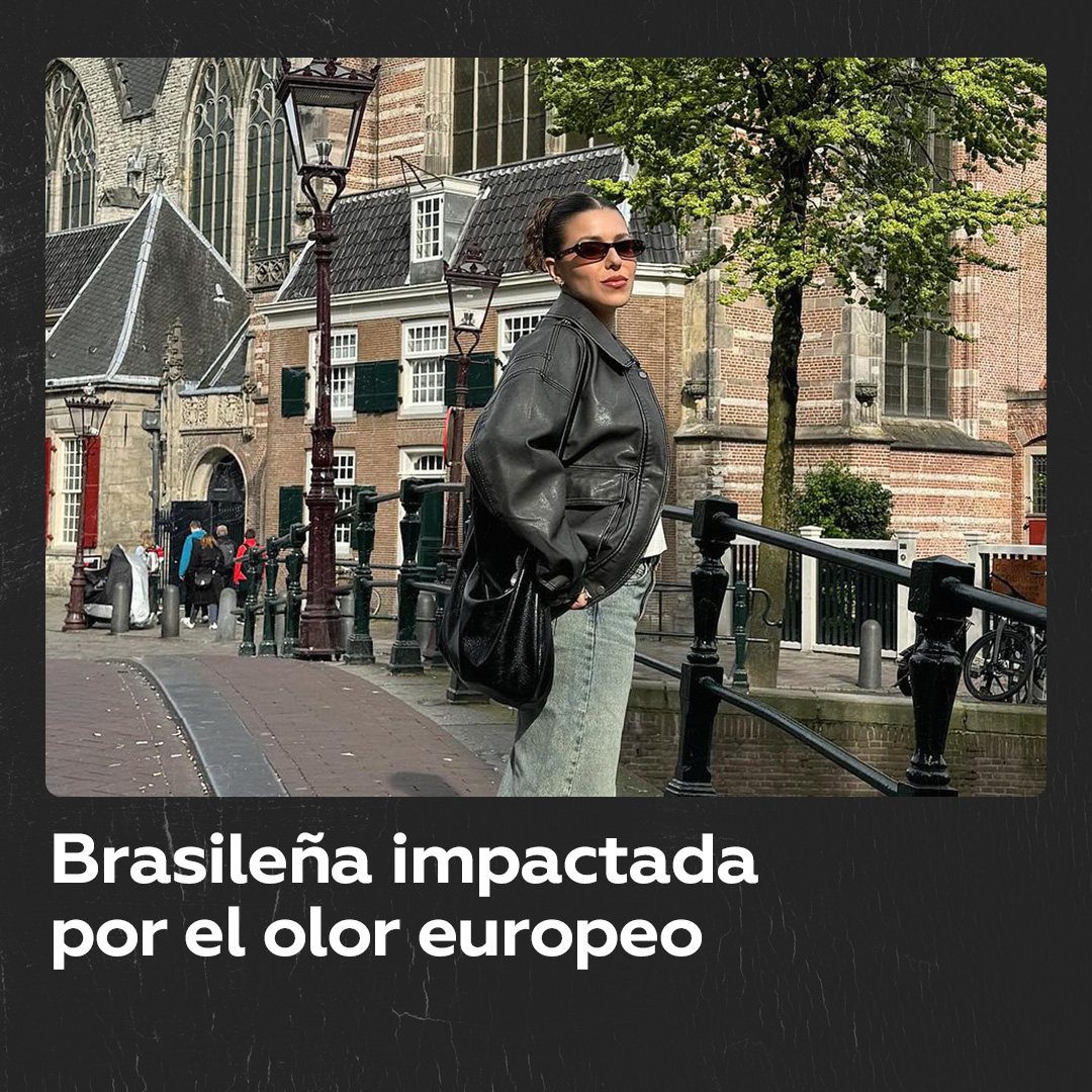 "Si hay algo impresionante en cualquier lugar de Europa es el hedor a caca", afirmó la ‘influencer’ brasileña Monique Escapeti, explicando su sorpresa por el mal olor de los europeos.
