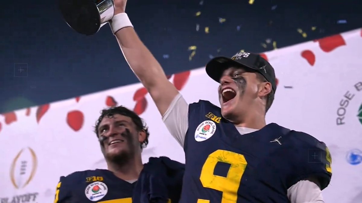 Let's goooooo J.J. McCarthy!