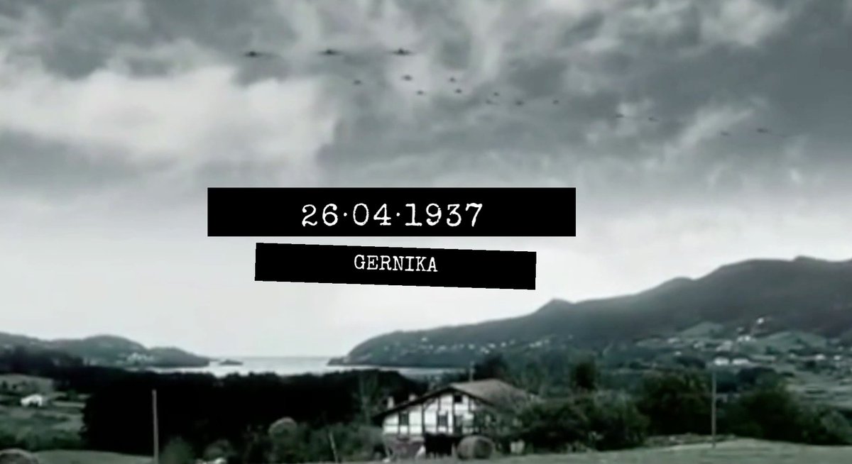 🌹 Bakearen, burujabetzaren eta demokraziaren herria izaten jarraitzen dugu. Gernikaren herria gara. Gernika, 26-04-1937. Gernika, 26-04-2024.