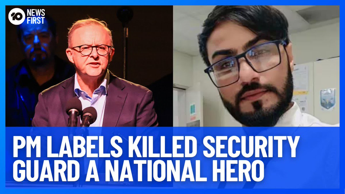 Prime Minister Anthony Albanese has declared the Bondi Junction security guard Faraz Tahir a national hero at a funeral in Sydney’s west.