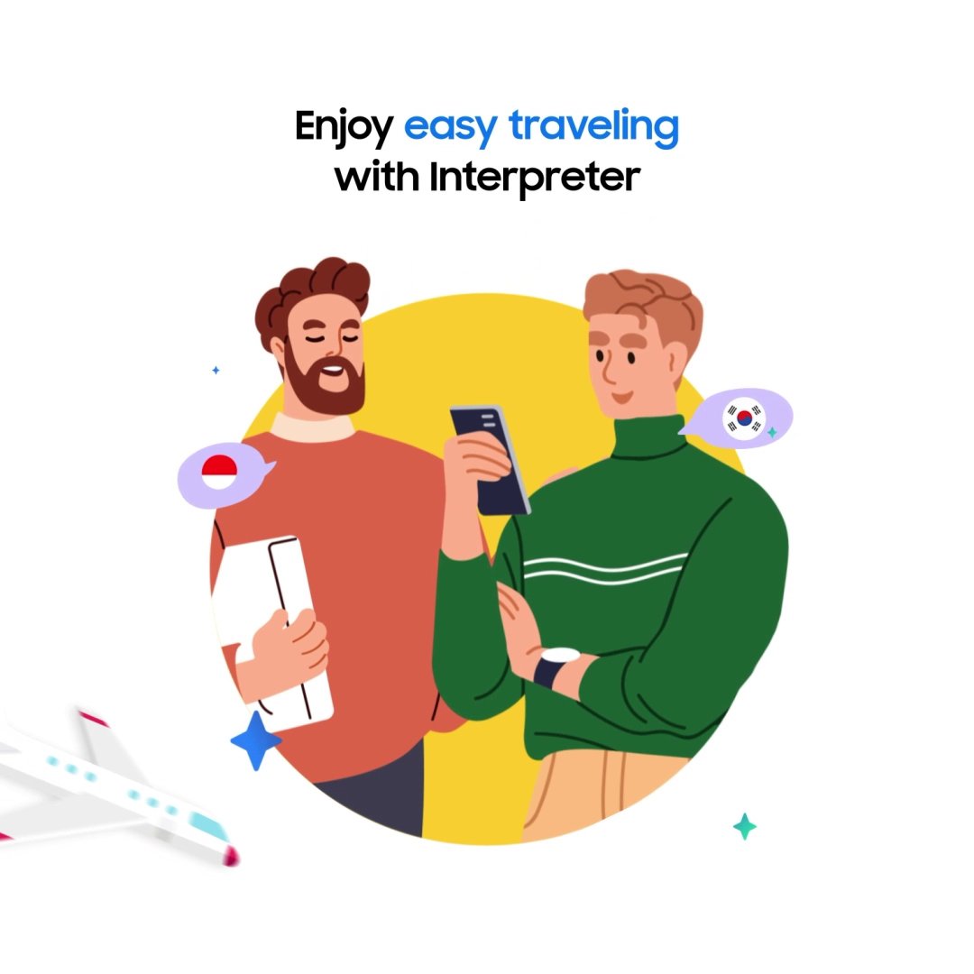Talking to Koreans is as easy as pie with the #GalaxyAI Interpreter, now available in Bahasa Indonesia. So, which dream destination would you visit with the cool feature of #GalaxyS24? Reply below with #EasyWithINDO