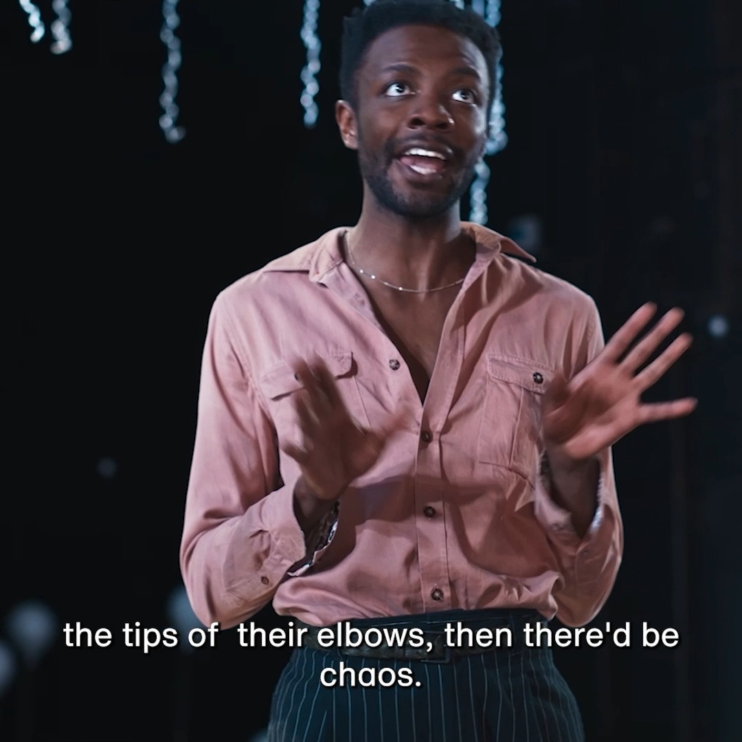'You can't just go on living and living and living.' 🥹 The Olivier Award winning Constellations, with Russell Tovey and omari douglas, is now available to watch on #NationalTheatreAtHome.