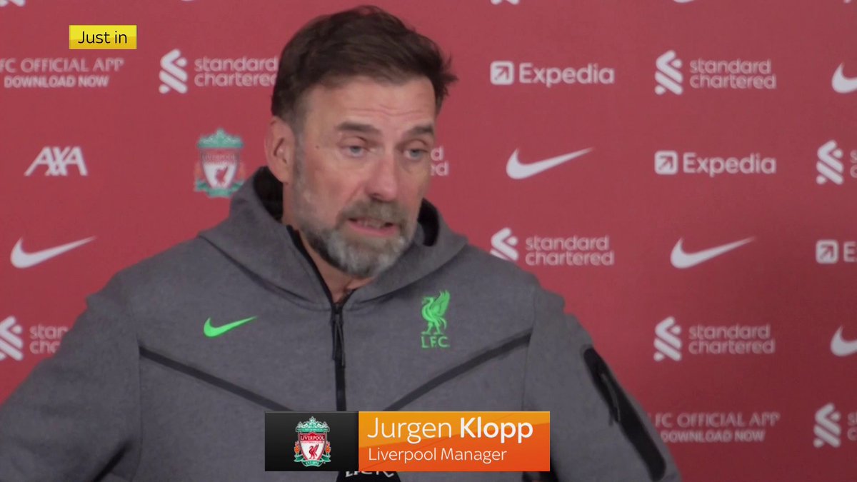 "I blame myself for that. I'm responsible for the mood the team is in" Jurgen Klopp reacts to the Merseyside derby result 😬