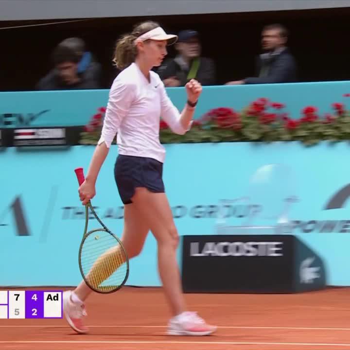 Oh my, Cristina Bucsa 😲 #MMOPEN