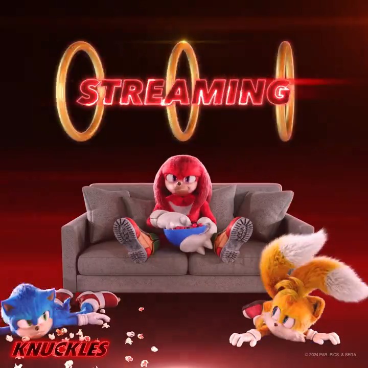 Power bump. 🥊 #Knuckles is NOW STREAMING on #ParamountPlus!