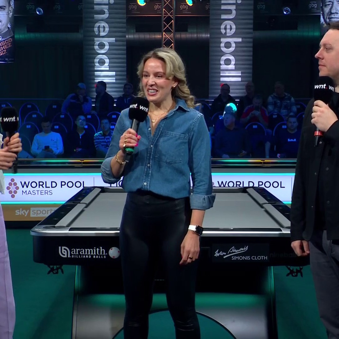 "It's just super exciting" 🤩 How much are you looking forward to the Reyes Cup? 🎱
