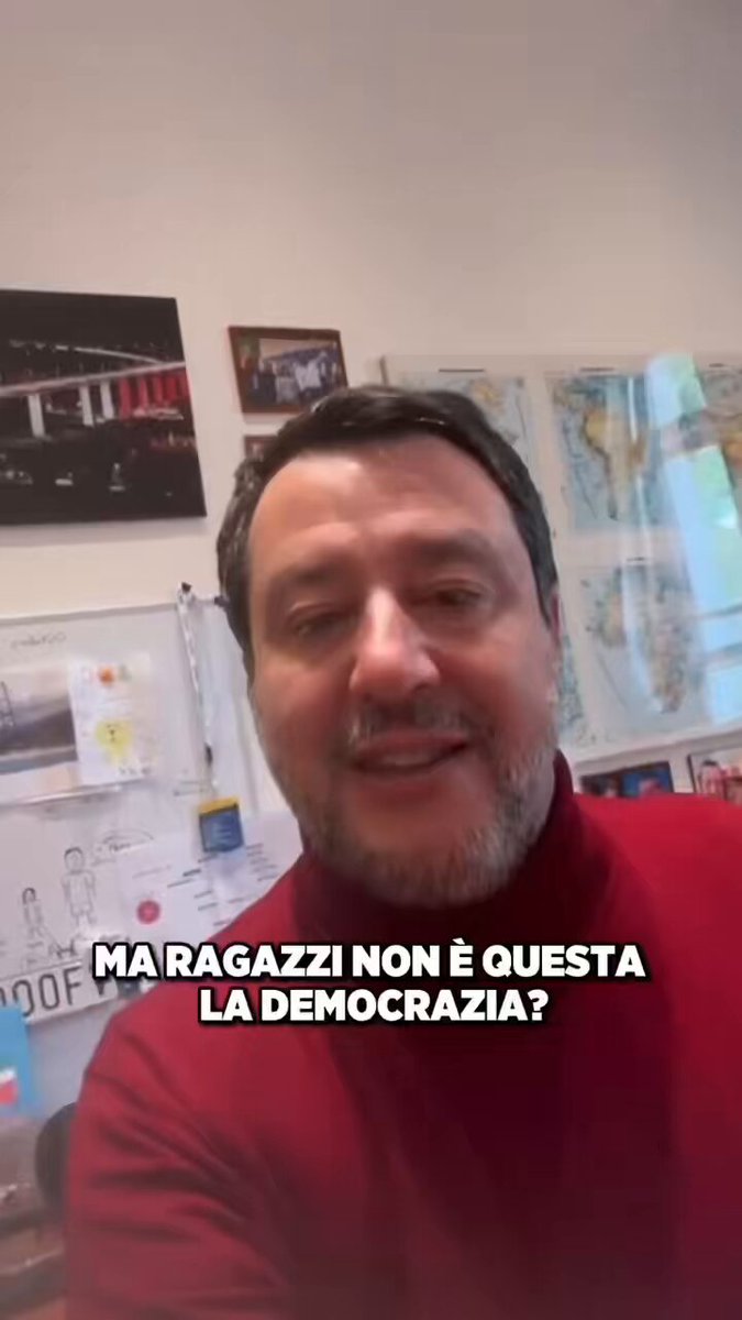 Messaggio alla sinistra.