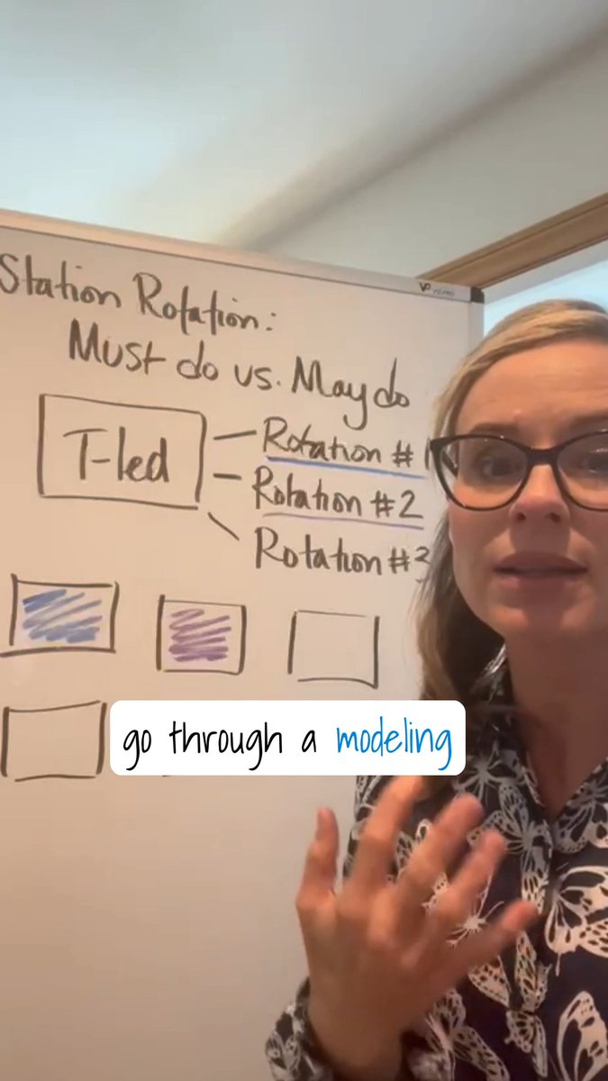 🤔 Do students need to attend every station in a #StationRotation? No! Watch to learn more about a fun variation of this blended learning model called “must-do, may-do!” More on my blog: #EdChat #EduTwitter #StudentLed #BlendChat #EdTech