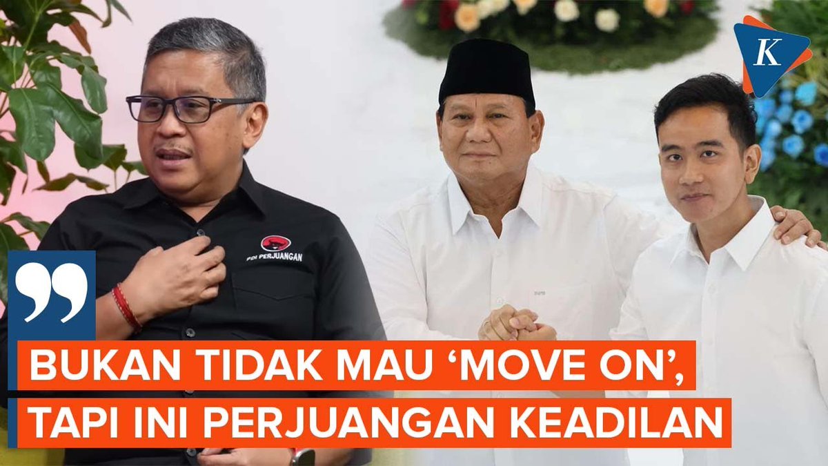 "Ini bukan persoalan tidak mau menerima kekalahan misalnya, atau tidak mau move on, tapi ini persoalan yang melekat dengan PDI Perjuangan sebagai partai yang melekat dalam perjuangan keadilan," kata Hasto Kristiyanto. | #PDIP #HastoKristiyanto.