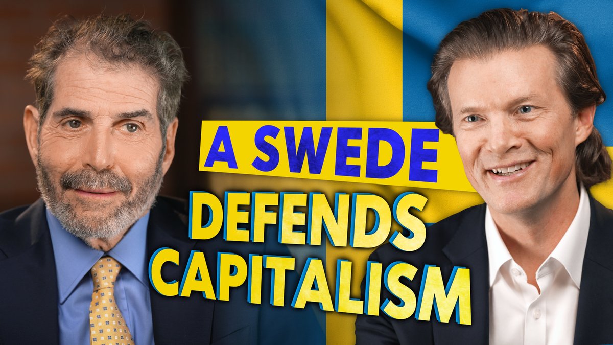 .Johan Norberg warns America, “Don’t get cocky.” Look at his country, Sweden - politicians passed socialist policies. “It almost killed the Swedish economy.”