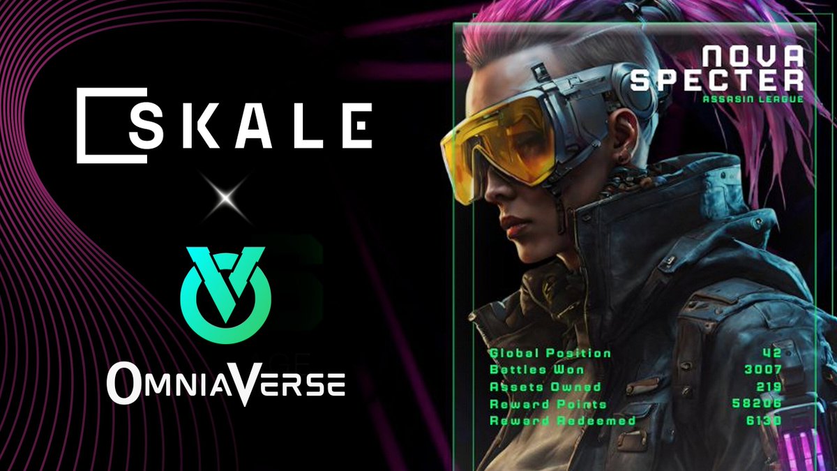 It's time to onboard the next million gamers! ๐ช OmniaVerse - $OMNIA is integrating with SKALE to bring gas-free gaming to their portal of Web3 games. Check it out: