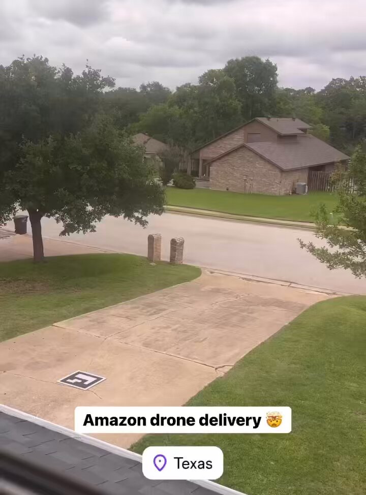 Amazon Drone Delivery 🤯 Have you had a package delivered by drone yet from Amazon?