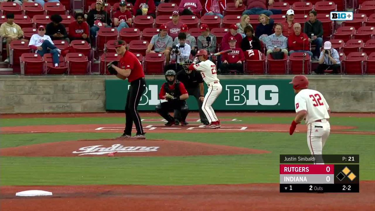 B1 | What a start from Joey B! ๐ค Joey Brenczewski | #IUBase